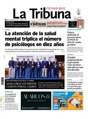 Portada de Tribuna de Ciudad Real, 11 de junio de 2026