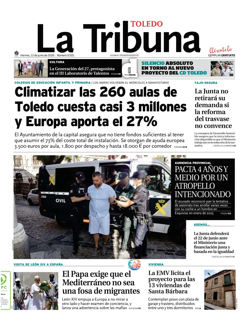 Portada de Tribuna de Toledo