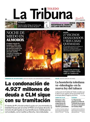 Portada de Tribuna de Toledo, 24 de julio de 2026