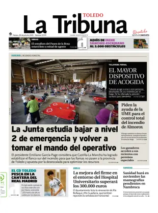 Portada de Tribuna de Toledo, 28 de julio de 2026