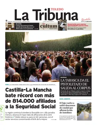 Portada de Tribuna de Toledo, 3 de junio de 2026