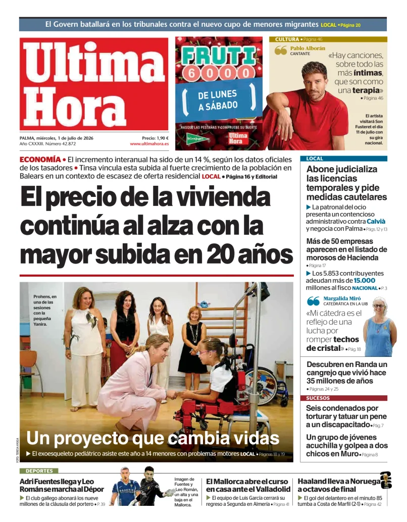 Ultima Hora — 01/07