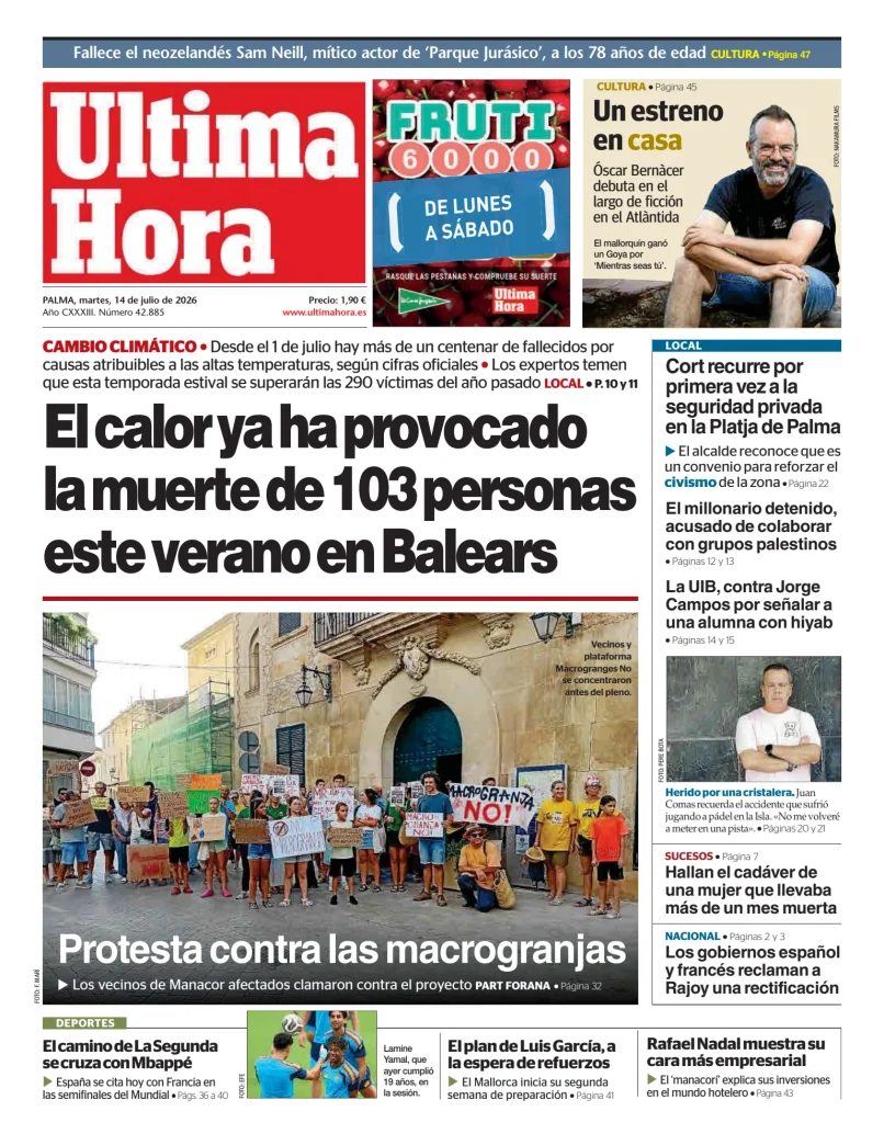 Ultima Hora — 14/07