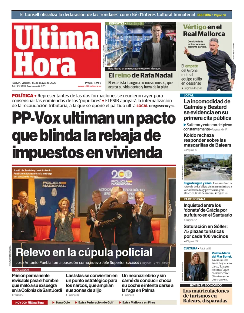 Ultima Hora — 15/05