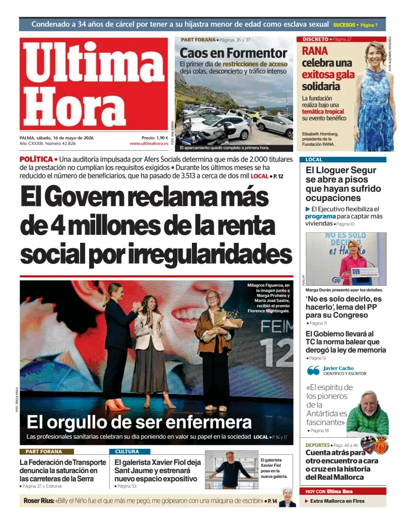 Ultima Hora — 16/05