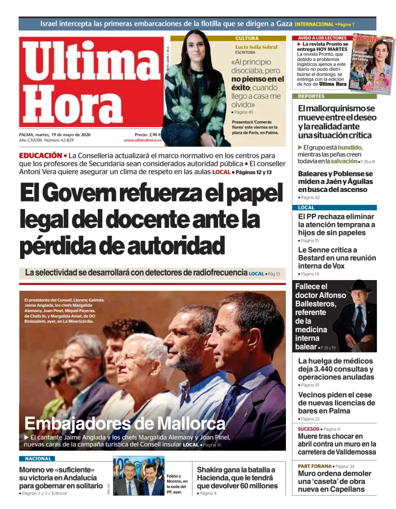 Ultima Hora — 19/05