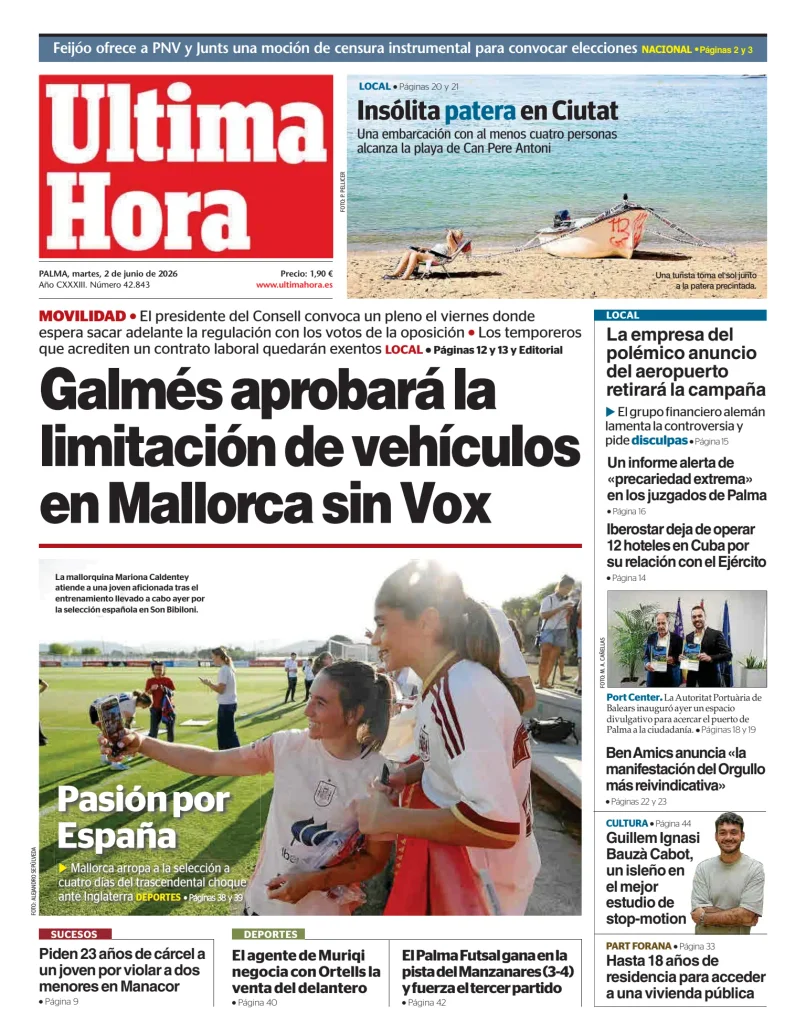 Ultima Hora — 02/06