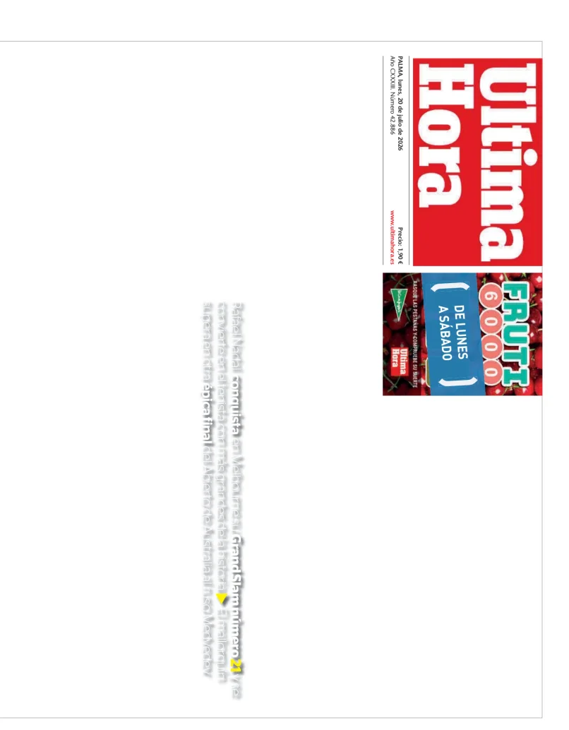 Ultima Hora — 20/07