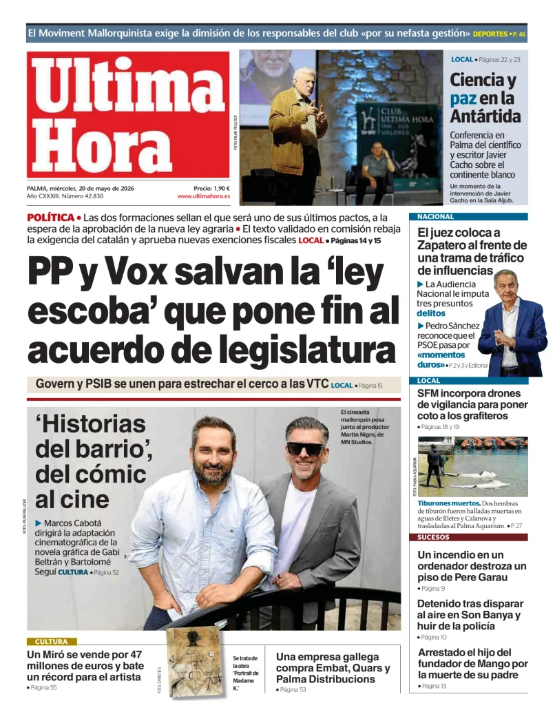 Ultima Hora — 20/05