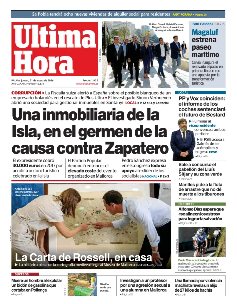 Ultima Hora — 21/05
