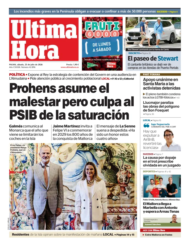 Portada de Ultima Hora