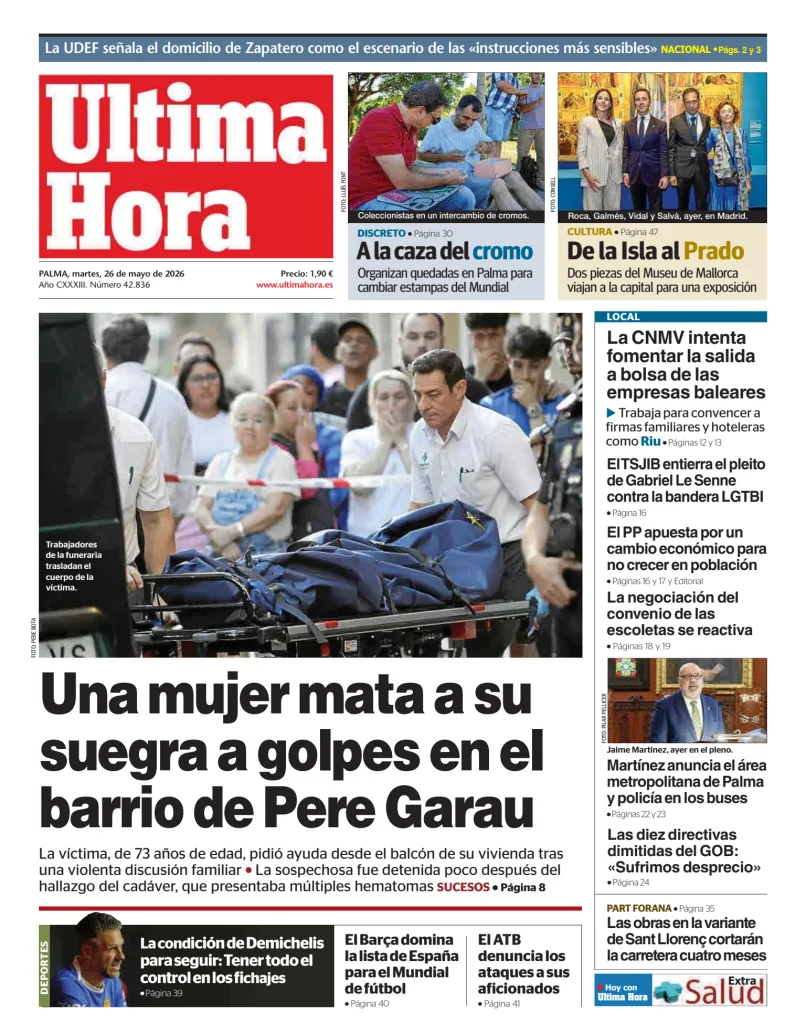 Ultima Hora — 26/05