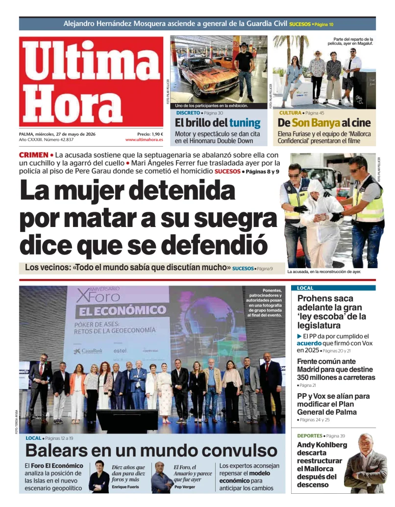 Ultima Hora — 27/05