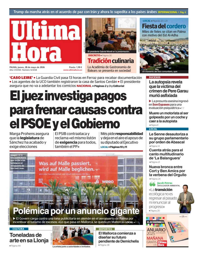 Ultima Hora — 28/05