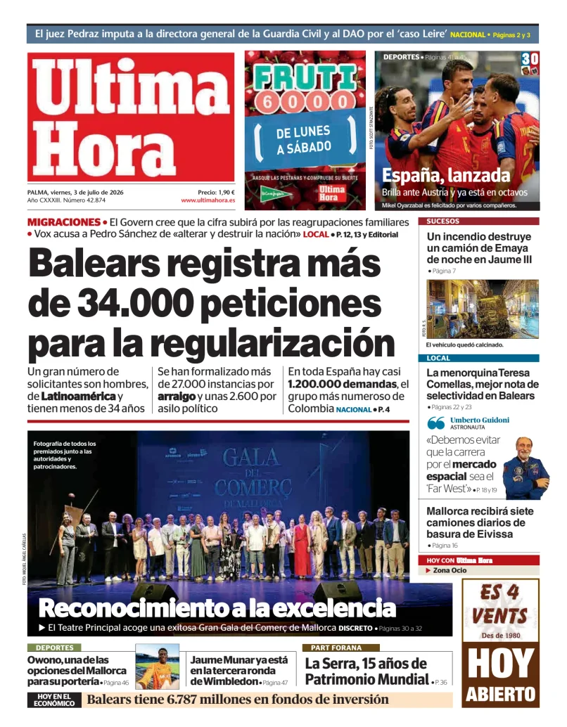 Ultima Hora — 03/07