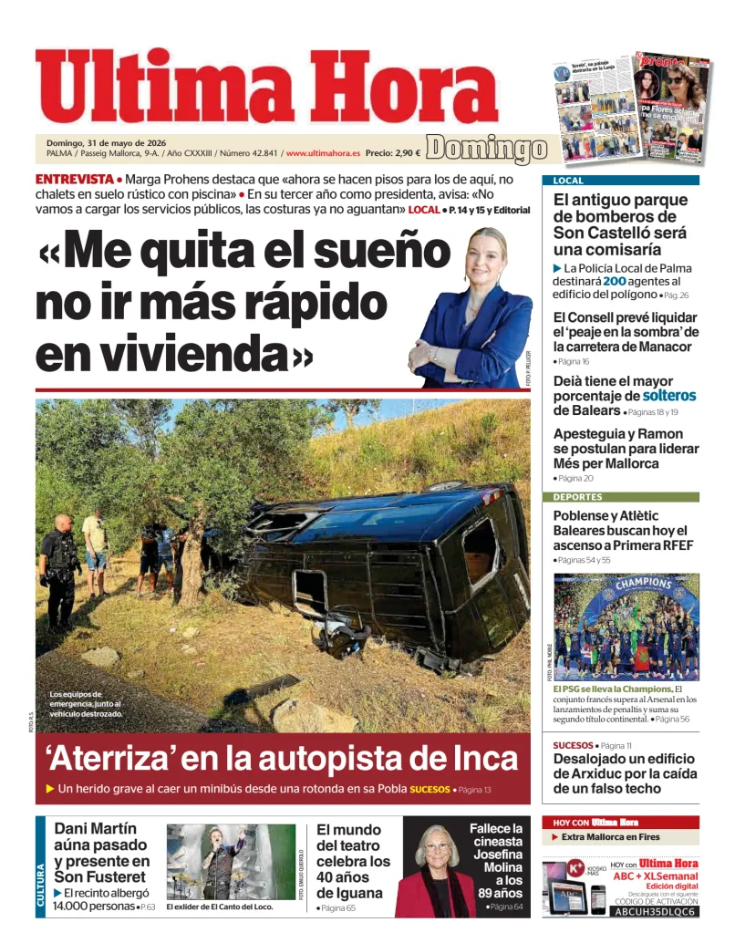 Ultima Hora — 31/05