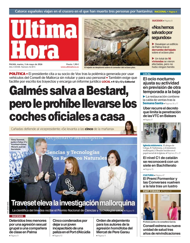 Ultima Hora — 05/05