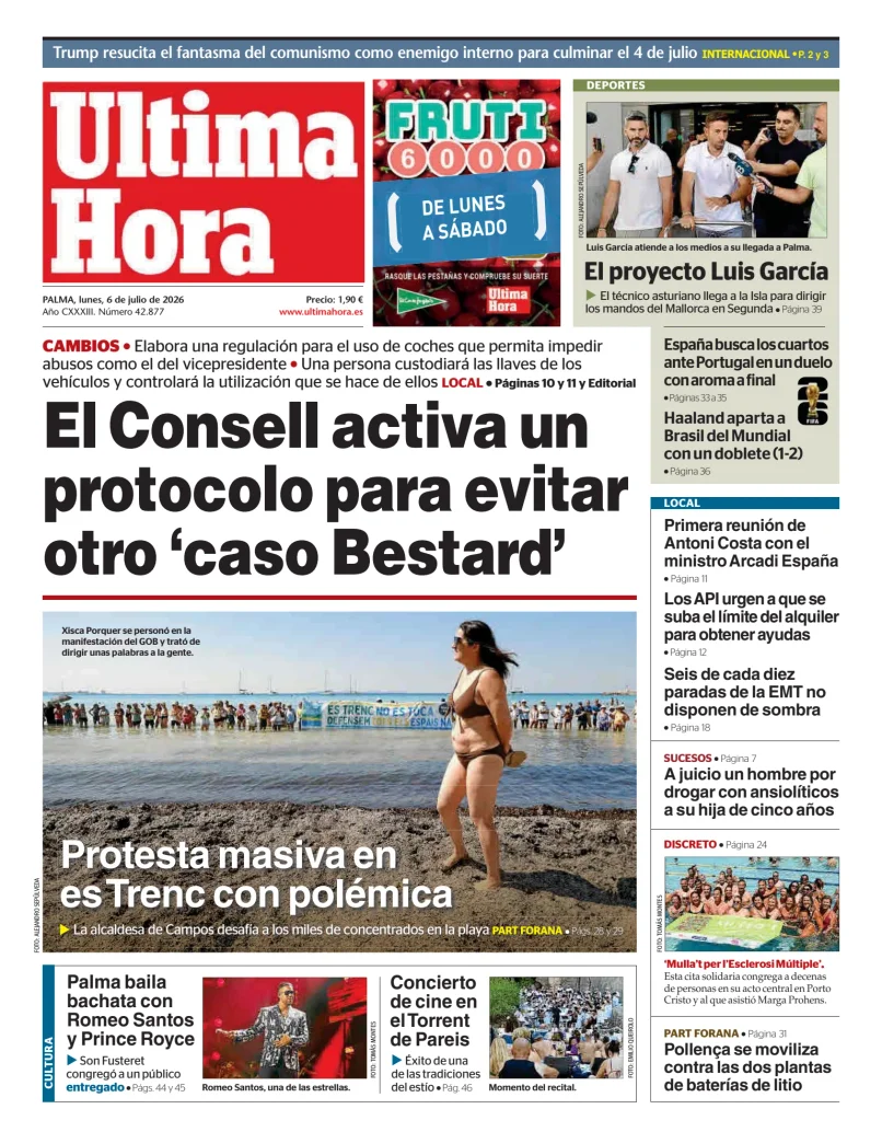 Ultima Hora — 06/07