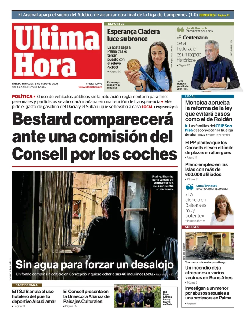 Ultima Hora — 06/05