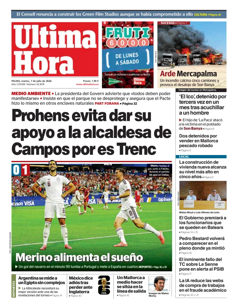 Ultima Hora — 07/07