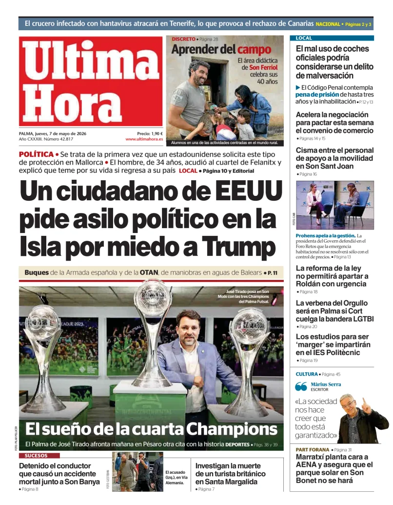 Ultima Hora — 07/05