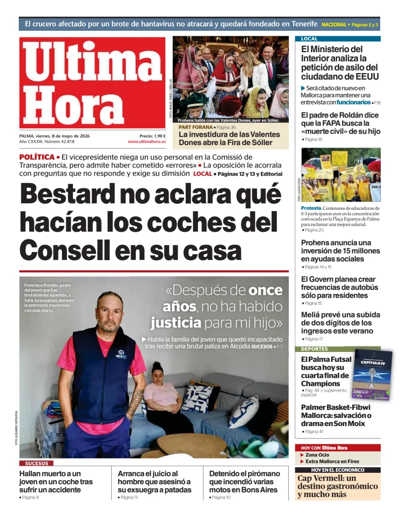 Ultima Hora — 08/05